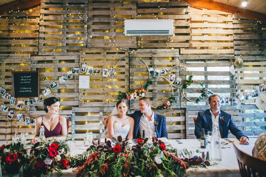 Bridal table at Yarra Valley Estate